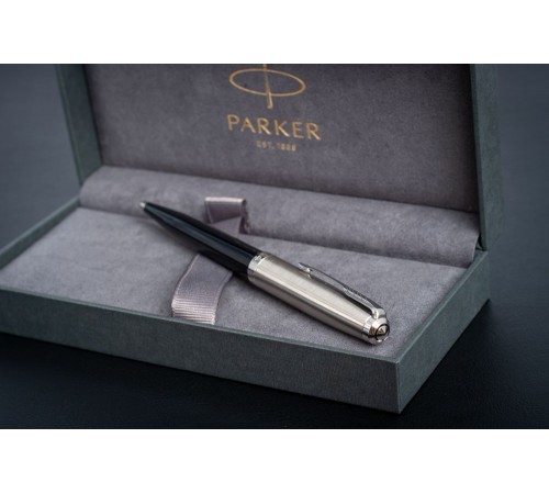 Ручка шариковая Parker 51 Black CT, черная Ручка шариковая Parker 51 Black CT, черная