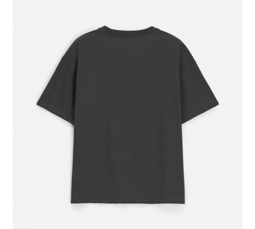 Футболка унисекс Durington, темно-серая (графит)