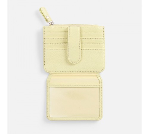 Картхолдер на молнии Unison, светло-зеленый