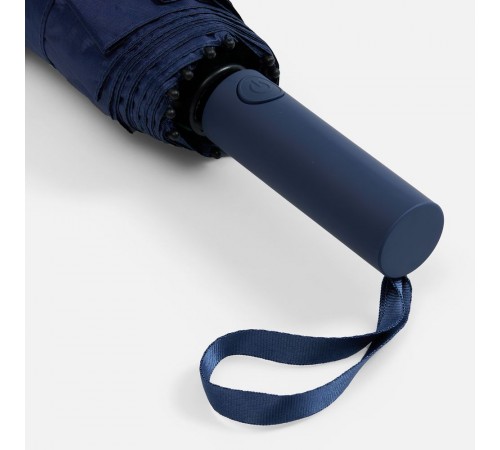 Зонт складной с УФ-защитой Ribstar, темно-синий