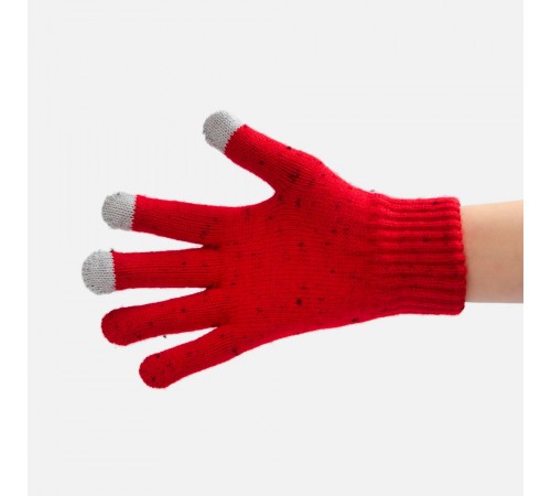 Перчатки сенсорные Spotti Senso, красные