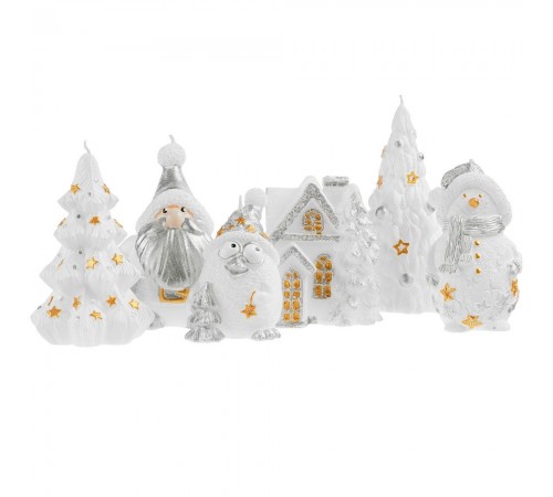 Свеча Christmas Twinkle, снеговик