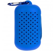 Охлаждающее полотенце Narvik в силиконовом чехле, синее