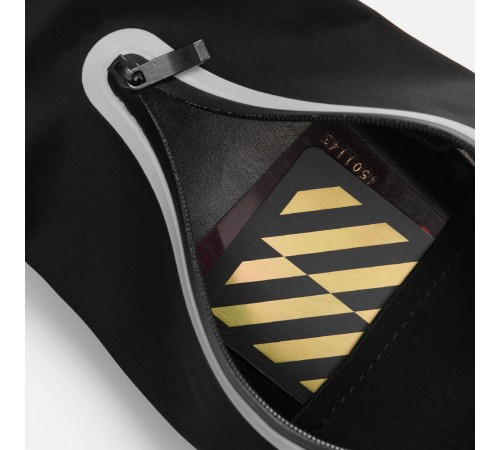 Спортивная поясная сумка Springa, черная