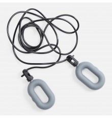 Мультифункциональная скакалка с эспандером Multi McFly, серая