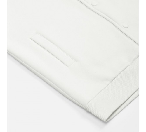 Бомбер унисекс AtmosWear, молочно-белый