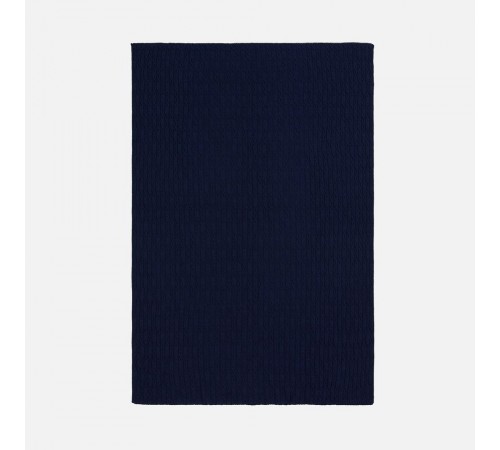Плед Knitline, темно-синий (сапфир)