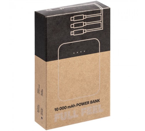 Внешний аккумулятор Uniscend Full Feel Type-C, 10000 мАч, белый