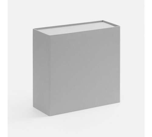 Коробка складная Quadra Fold, серая