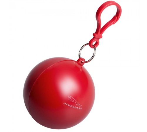 Дождевик в круглом футляре Nimbus, красный