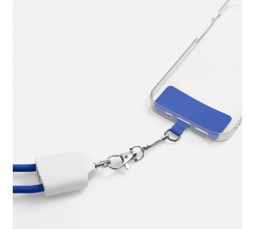 Кабель-ланьярд energyFlex Pro, синий