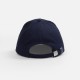 Бейсболка Classic 2.0, темно-синяя с белым кантом