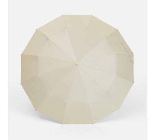 Зонт складной с УФ-защитой Ribstar, бежевый
