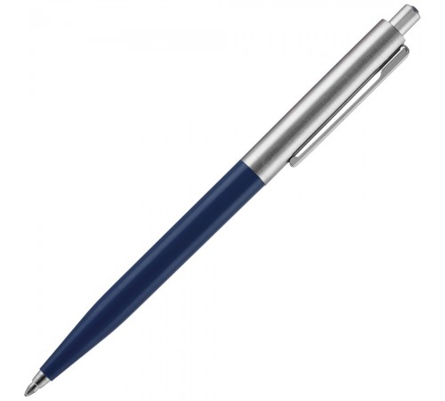 Ручка шариковая Senator Point Metal, ver.2, темно-синяя