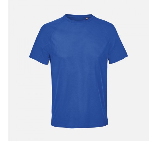 Футболка спортивная унисекс Vortex, ярко-синяя (roayl)