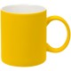 Кружка Promo Soft с покрытием софт-тач, желтая