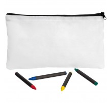 Пенал для раскрашивания Create, белый