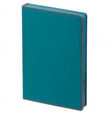 Ежедневник Frame, недатированный, бирюзовый с серым