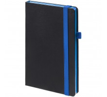 Ежедневник Ton, недатированный, черный с синим