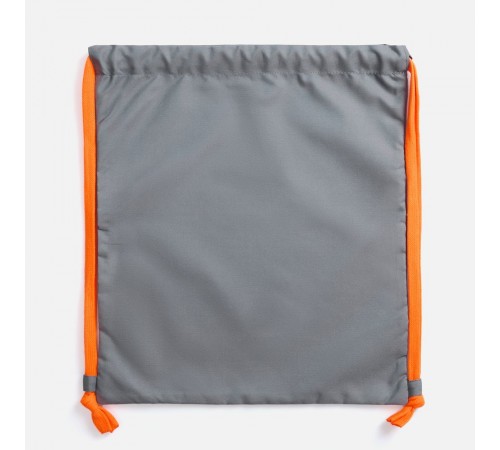 Рюкзак B3, серый с оранжевыми лямками