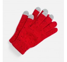 Перчатки сенсорные Spotti Senso, красные