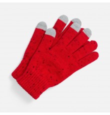 Перчатки сенсорные Spotti Senso, красные