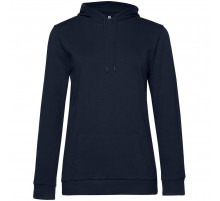 Толстовка с капюшоном женская Hoodie, темно-синяя