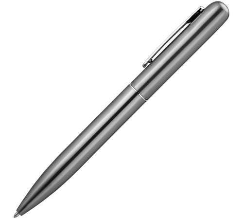 Ручка шариковая Scribo, серо-стальная Ручка шариковая Scribo, серо-стальная