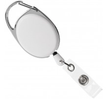 Ретрактор Access New с карабином, белый