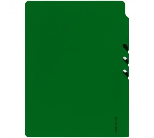 Ежедневник Flexpen Shall, недатированный, зеленый