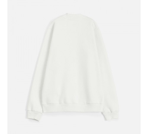 Бомбер унисекс AtmosWear, молочно-белый