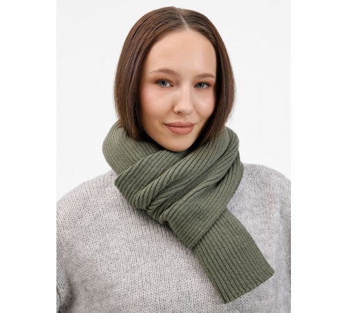 Шарф Catch Match, зеленый (полынь)