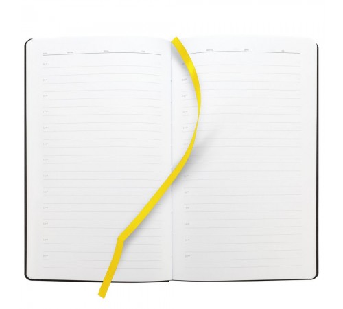 Ежедневник Knit, недатированный, желтый