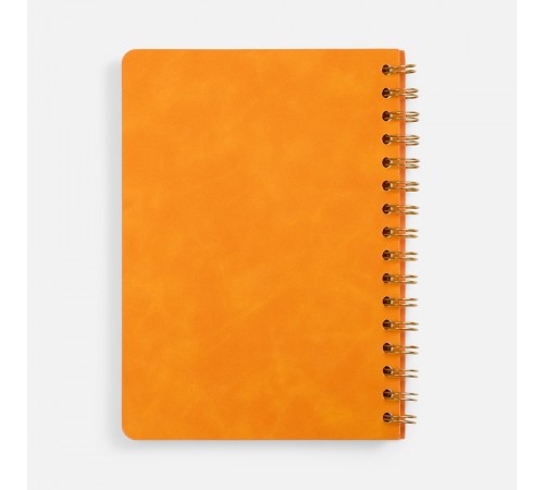 Ежедневник Spiral, недатированный, оранжевый