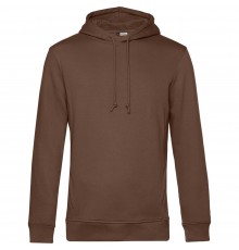 Толстовка с капюшоном унисекс BNC Inspire (Organic), коричневая (мокко)
