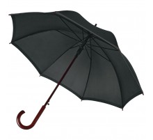 Зонт-трость светоотражающий Reflect, черный