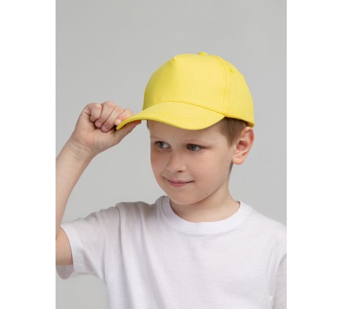 Бейсболка детская Standard Kids, желтая