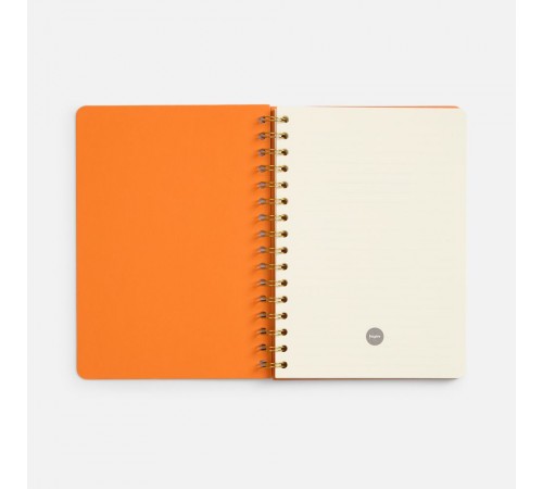 Ежедневник Spiral, недатированный, оранжевый