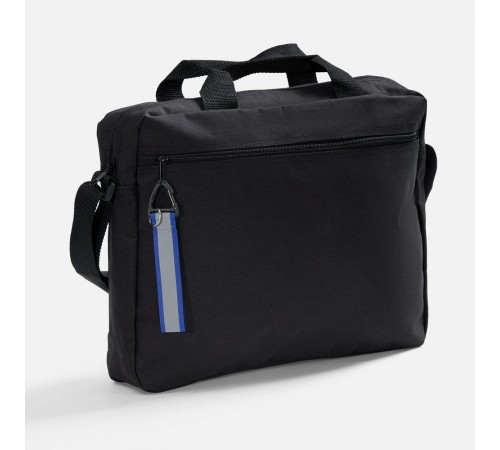 Светоотражающий брелок Flashline, серый с синим