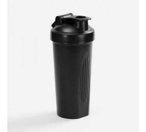 Спортивный шейкер Shake It Easy, черный
