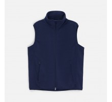 Жилет флисовый унисекс Ben Mac, темно-синий