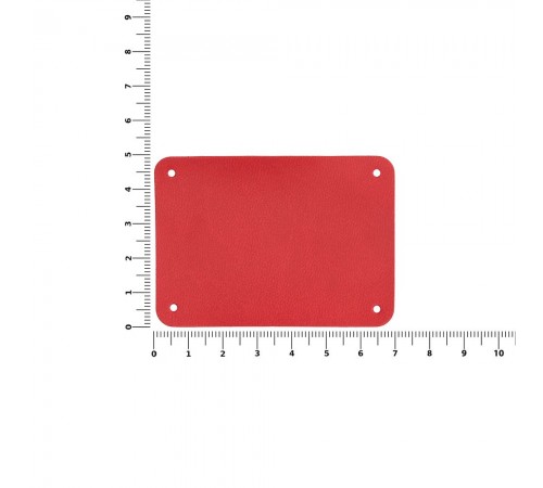 Лейбл Eta Latte, XL, красный