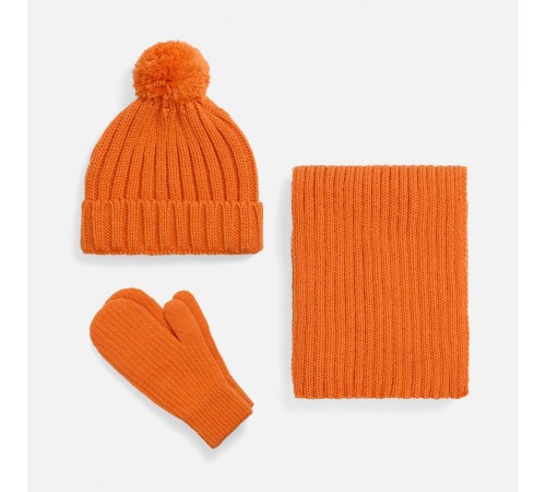 Шарф HappyGo, оранжевый