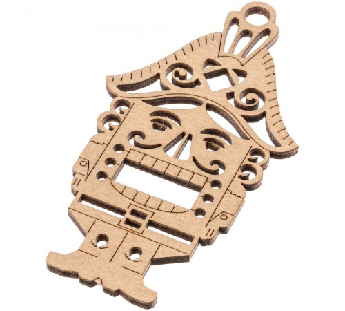 Новогодняя книга «Щелкунчик» с подвесками