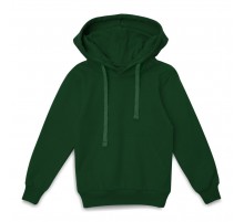 Худи детское Kirenga Kids 2.0, темно-зеленое