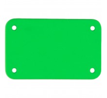 Лейбл из ПВХ Kreta, S, зеленый неон