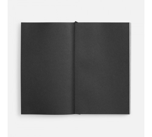 Ежедневник Flat Mini, недатированный, черный