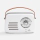 Bluetooth-колонка с радио Retronica, белая