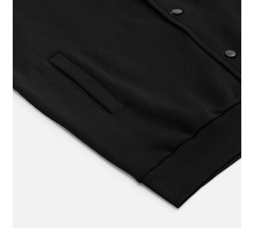 Бомбер унисекс Nuppu, черный