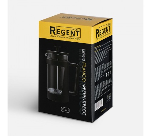 Френч-пресс Linea Franco, черный